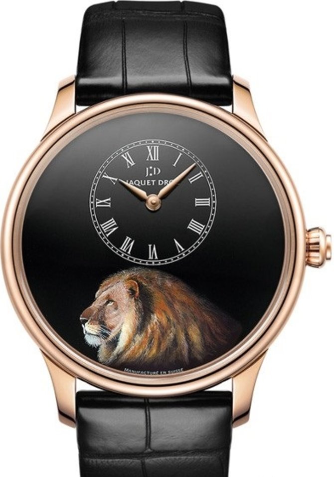 Jaquet Droz J005033314 Elegance Paris Petite Heure Minute Lion