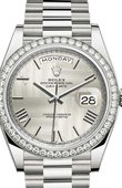 Rolex Day-Date 228349rbr-0004 40 mm White Gold