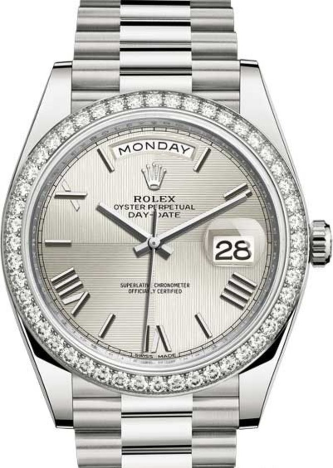 Rolex 228349rbr-0004 Day-Date 40 mm White Gold