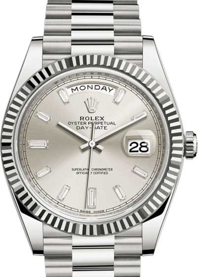 Rolex 228239-0003 Day-Date 40 mm White Gold
