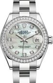 Rolex Datejust Ladies 279384rbr-0012 Steel and White Gold