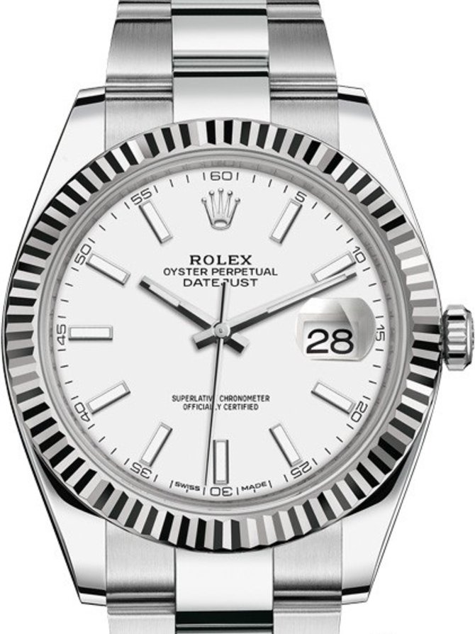 Rolex 126334-0009 Datejust Steel and White Gold