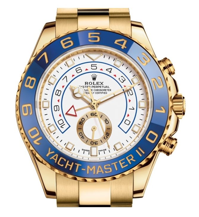 Rolex 116688 Yacht Master II Regatta Chronograph Yellow Gold New 2017