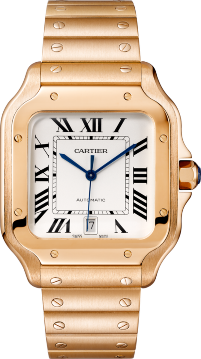 Cartier WGSA0007 Santos De Cartier Pink Gold