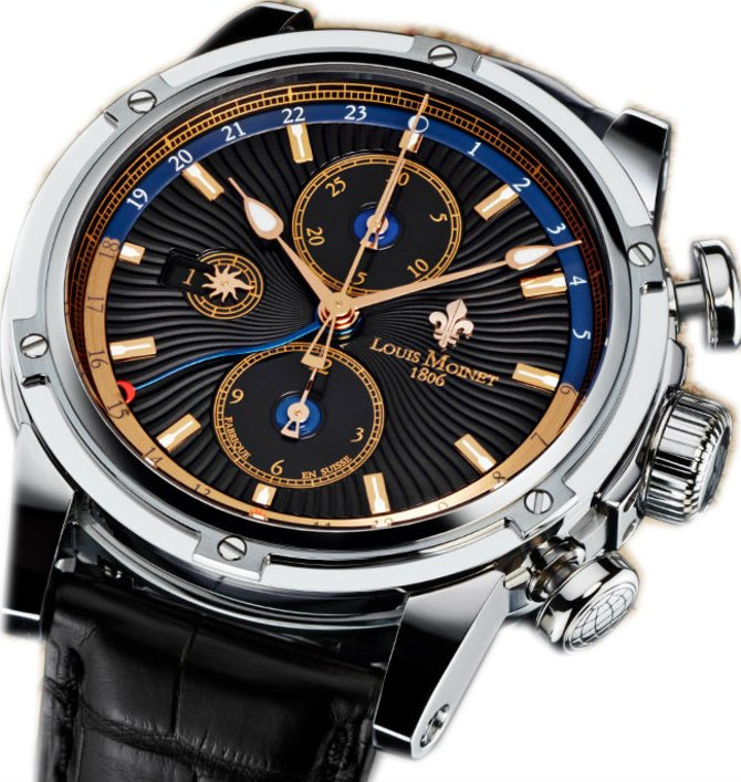 Louis Moinet LM-24.10.52 Limited Editions Geograph - фото 2