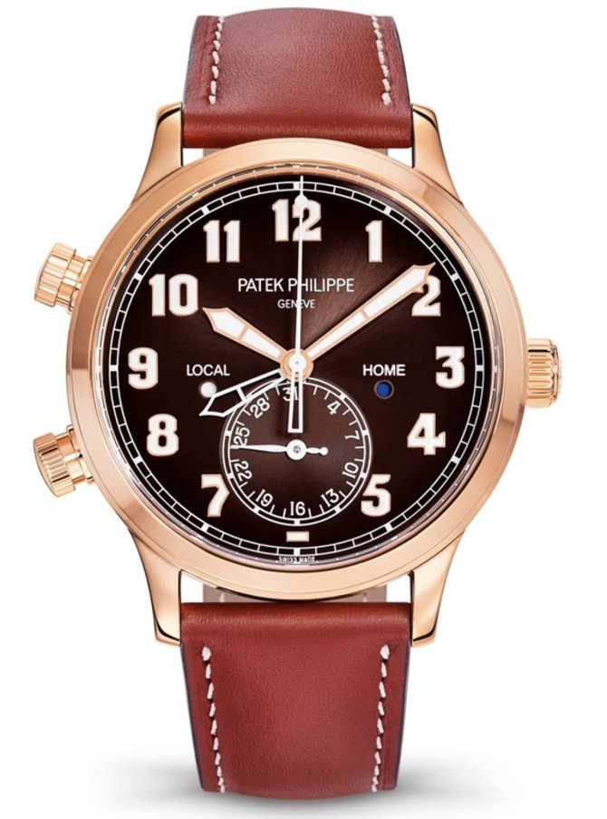 Patek Philippe 5524R-001 Complications Complicated Watches Calatrava Pilot Travel Time - фото 1