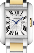 Cartier Tank W5310047 Anglaise Large Model Gold Steel