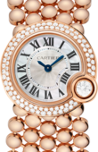 Cartier Часы Cartier Ballon Bleu de Cartier WE902057 Blanc Pink Gold Diamond