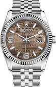 Rolex Datejust 116234-0158 36 mm Steel and White Gold