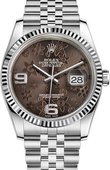Rolex Datejust 116234-0116 36mm Steel and White Gold