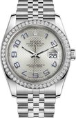 Rolex Datejust 116244-0077 Steel and White Gold