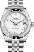 Rolex Datejust 178344-0005 31mm Steel and White Gold