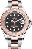 Rolex Yacht Master II 268621-0004 37mm Everose Gold and Steel