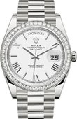 Rolex Day-Date 228349rbr-0039 40 mm White Gold 