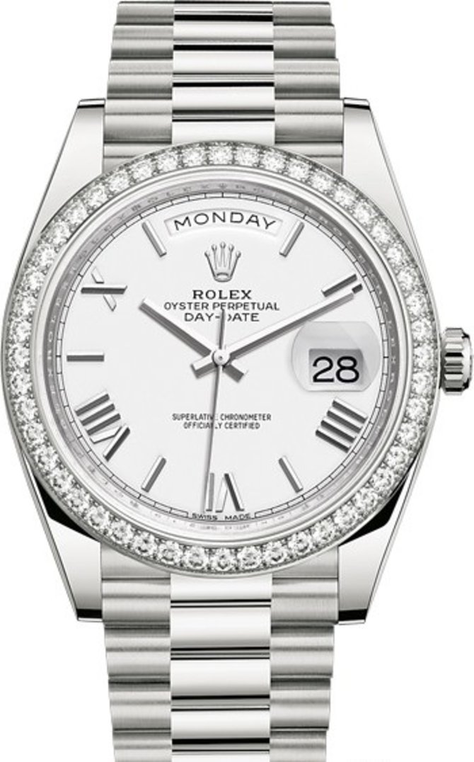 Rolex 228349rbr-0039 Day-Date 40 mm White Gold 