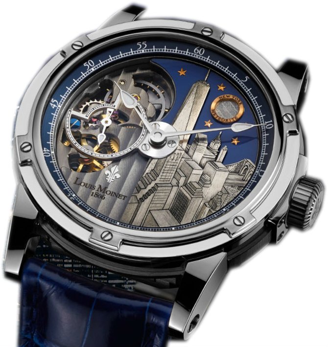 Louis Moinet LM-31.50.NY Extraordinary Pieces Mecanograph New York