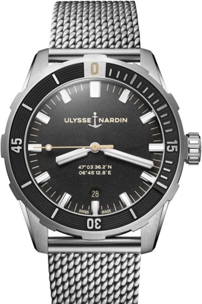 Ulysse Nardin 8163-175-7MIL/92 Maxi Marine Diver Chronometer 42