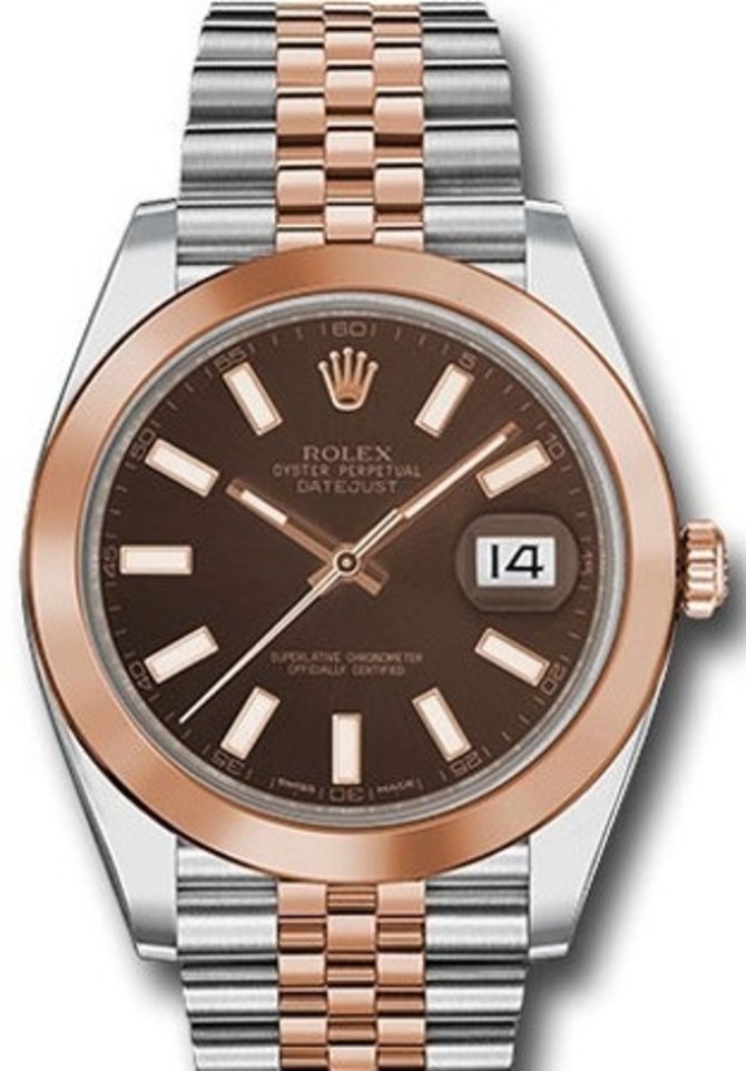 Rolex 126301-0002 Datejust 41mm Steel and Everose Gold