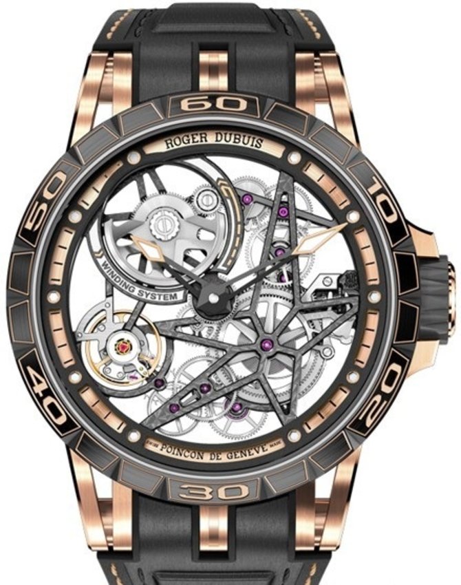 Roger Dubuis RDDBEX0647 Excalibur Spider Skeleton Automatic 