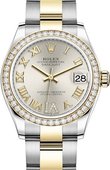 Rolex Datejust 278383rbr-0003 31mm Steel and Yellow Gold