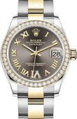 Rolex Datejust 278383rbr-0017 31mm Steel and Yellow Gold