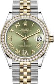 Rolex Datejust 278383rbr-0016 31 mm Steel and Yellow Gold 