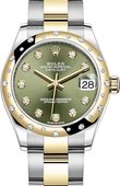 Rolex Datejust 278343rbr-0029 31mm Steel and Yellow Gold