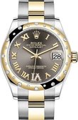 Rolex Datejust 278343rbr-0017 31mm Steel and Yellow Gold