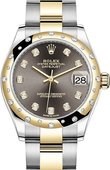Rolex Datejust 278343rbr-0021 31 mm Steel and Yellow Gold