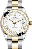 Rolex Datejust 278343rbr-0001 31 mm Steel and Yellow Gold