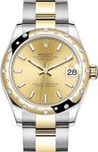 Rolex Datejust 278343rbr-0013 31 mm Steel and Yellow Gold