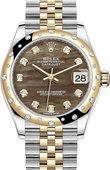 Rolex Datejust 278343rbr-0024 31mm Steel and Yellow Gold