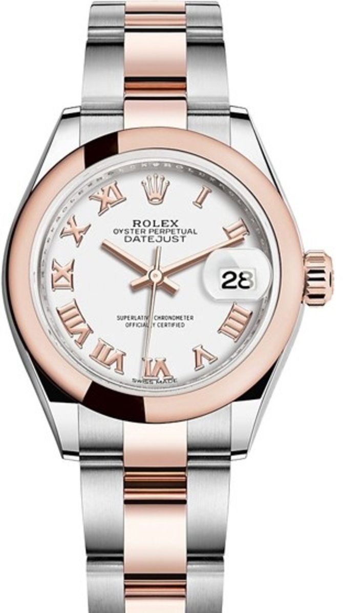 Rolex 279161-0022 Datejust 28 mm Steel and Everose Gold