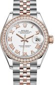 Rolex Datejust 279381rbr-0021 28 mm Steel and Everose Gold 