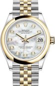 Rolex Datejust 278243-0028 31 mm Steel and Yellow Gold