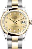 Rolex Datejust 278243-0025 31 mm Steel and Yellow Gold