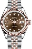 Rolex Datejust 279171-0003 28 mm Steel and Everose Gold