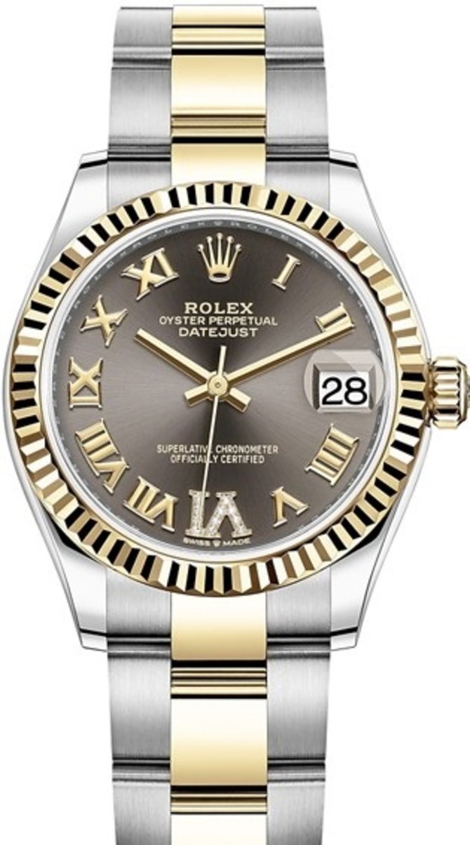 Rolex 278273-0017 Datejust 31 mm Steel and Yellow Gold