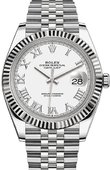 Rolex Datejust 126334-0024 41 mm Steel and White Gold 