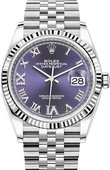 Rolex Datejust 126234-0021 36 mm Steel and White Gold