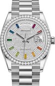 Rolex Day-Date 128349rbr-0006 36 mm White Gold