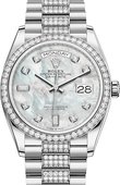 Rolex Day-Date 128349rbr-0014 36 mm White Gold