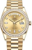 Rolex Day-Date 128348rbr-0008 36 mm Yellow Gold