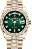 Rolex Day-Date 128348rbr-0036 36 mm Yellow Gold