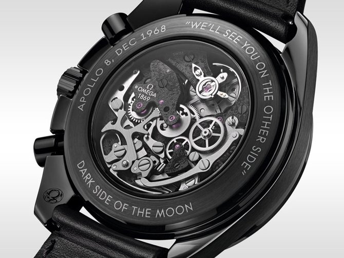 Omega 311.92.44.30.01.001 Speedmaster Moonwatch Dark Side of the Moon Apollo 8 - фото 2