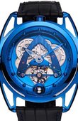 De Bethune The Classics De Bethune DB28 Steel Wheels Blue The Hour Glass Commemorative Edition Titanium