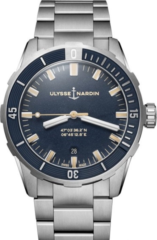 Ulysse Nardin 8163-175-7M/93 Maxi Marine Diver Chronometer 42