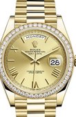 Rolex Day-Date 228348RBR-0003 40 mm Yellow Gold