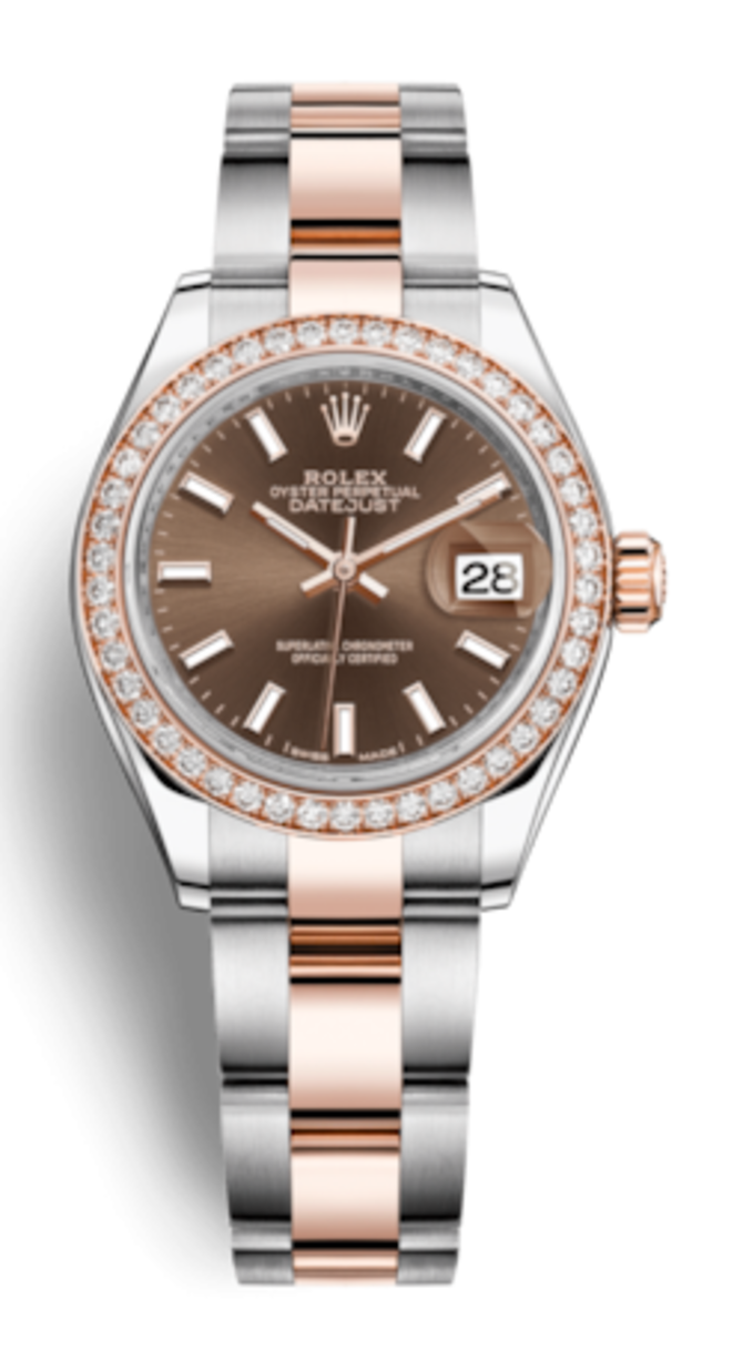 Rolex 279381rbr-0018 Datejust Ladies Oyster Perpetual 28 mm