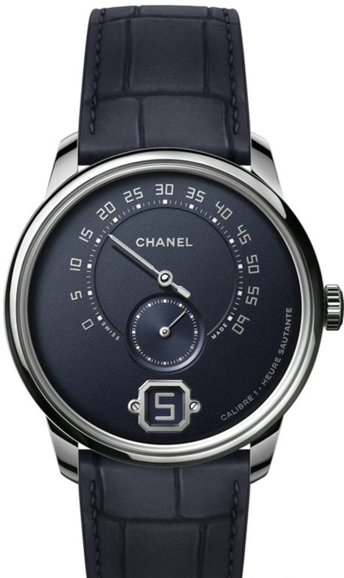 Chanel H6432 J12 Black Monsieur de Chanel